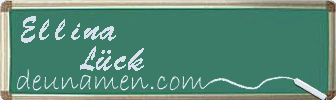 Ellina Lück Visitenkarte